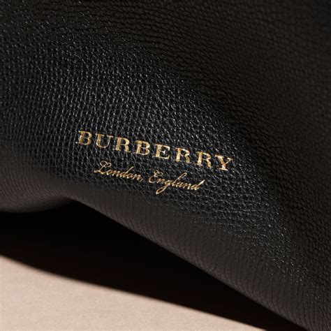 burberry the medium banner in leather and house check price|burberry banner house review.